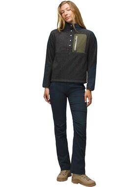 Prana Halle pant navy blue Straight-Leg hiking pant 16 tall NWT